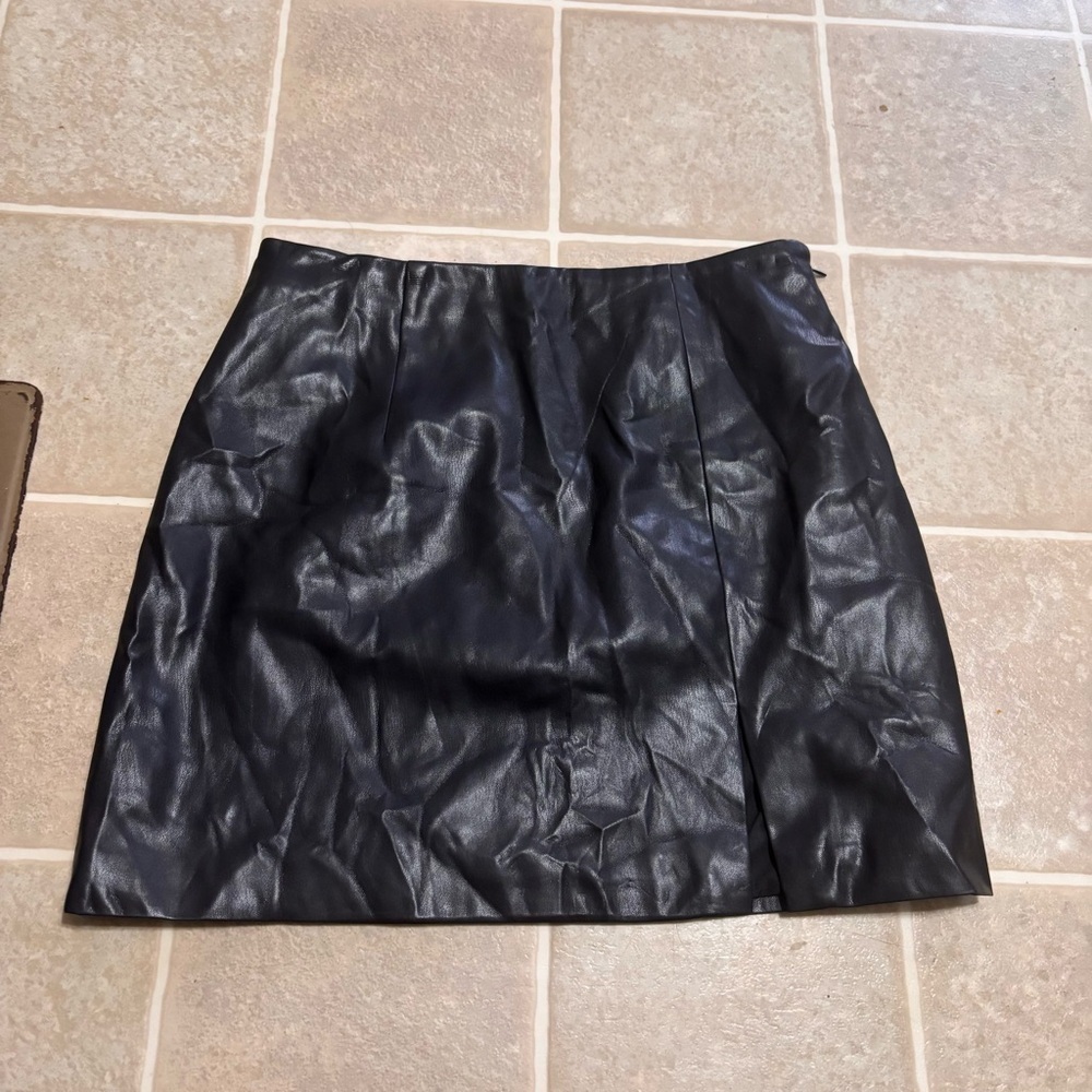 OAK + FORT Black Mini Pencil Skirt Night Out